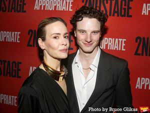 Sarah Paulson and Graham Campbell @ BroadwayWorld Sarah Paulson and Graham Campbell Photo