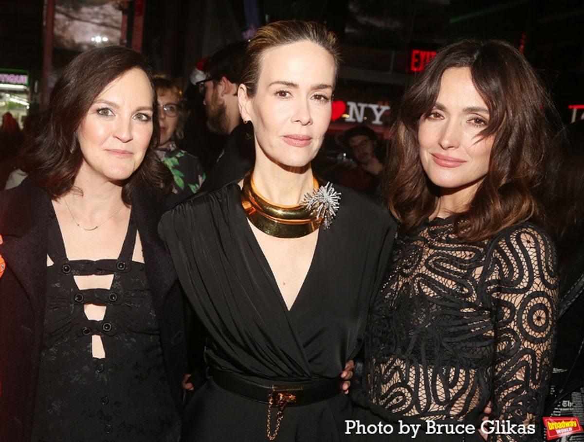 Carla Gallo, Sarah Paulson and Rose Byrne at 