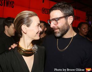 Sarah Paulson and Zachary Quinto @ BroadwayWorld Sarah Paulson and Zachary Quinto Photo