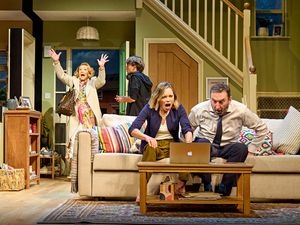 Frances Barber, Jem Matthews, Sarah Alexander, and Less Mack Photo