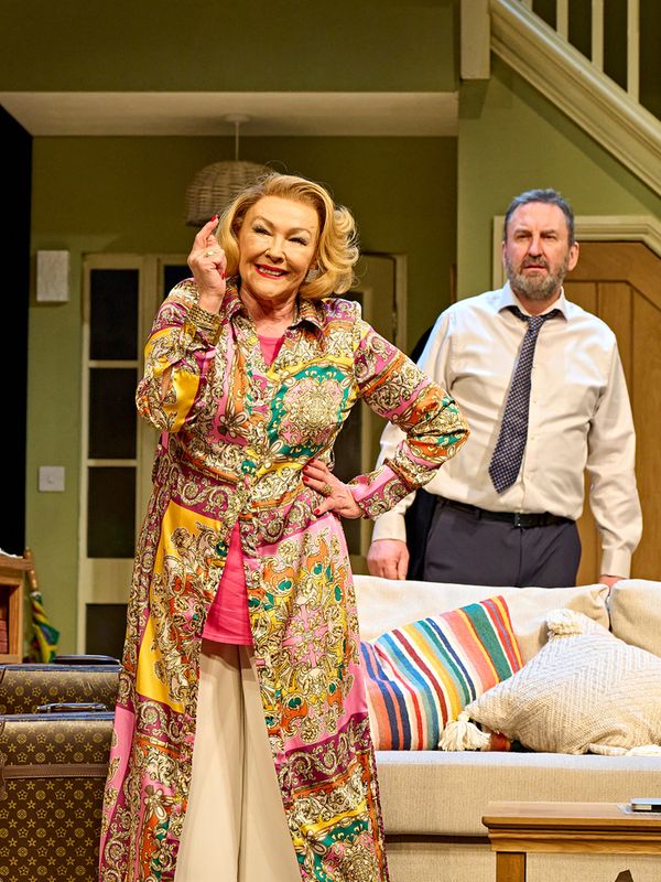 Frances Barber and Lee Mack Photo