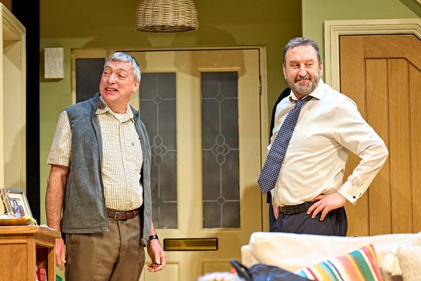 Nick Sampson and Lee Mack Photo