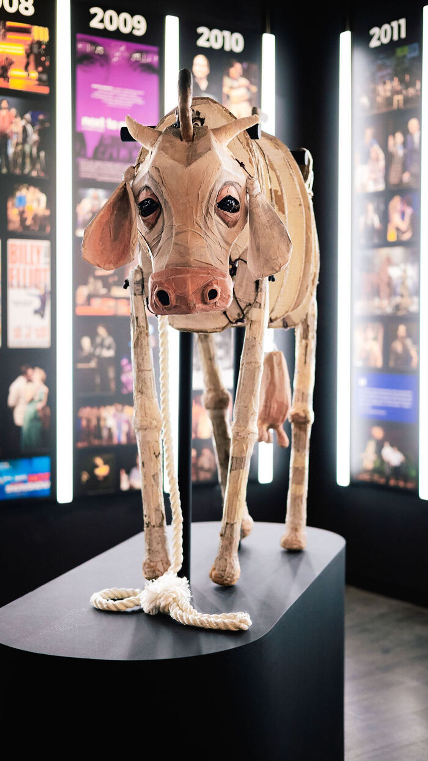 Photos: Gavin Creel, Cole Thompson and Kennedy Kanagawa Celebrate Milky White's Arrival at the Museum of Broadway Photos: Gavin Creel, Cole Thompson and Kennedy Kanagawa Celebrate Milky White's Arrival at the Museum of Broadway Image