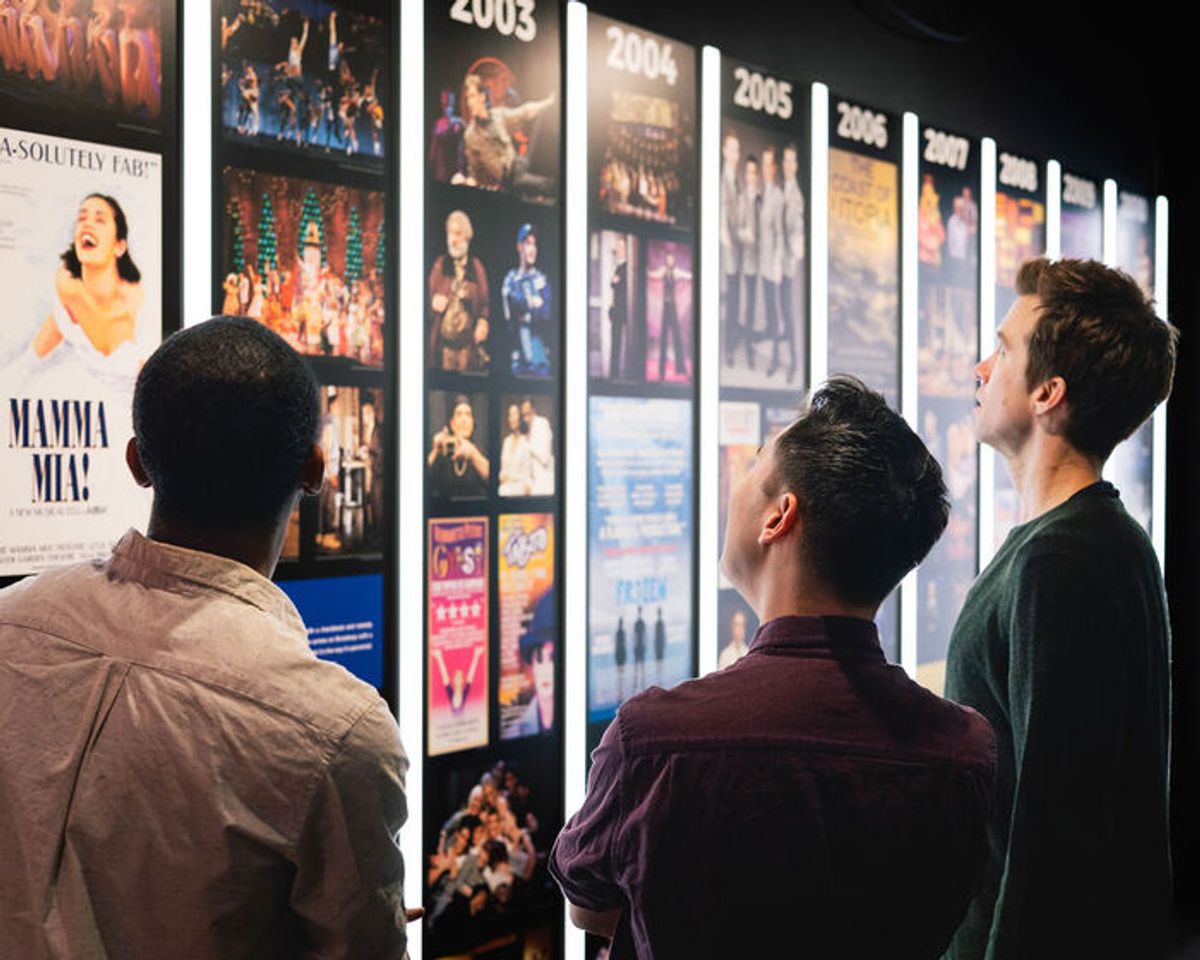 Gavin Creel, Cole Thompson and Kennedy Kanagawa at 