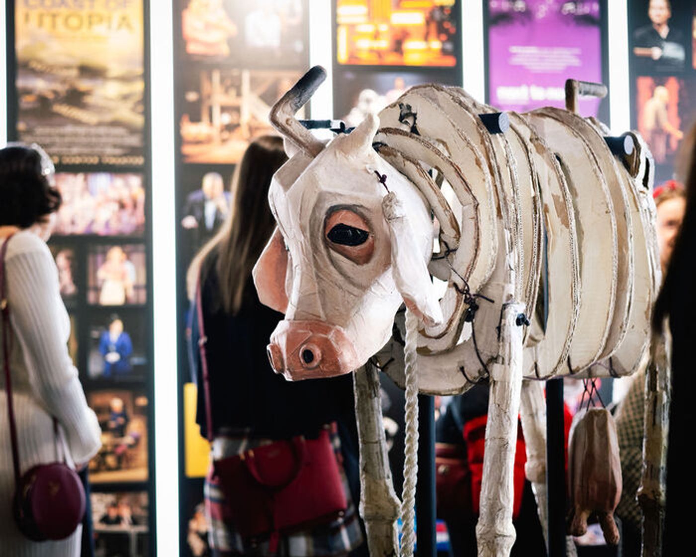 Photos: Gavin Creel, Cole Thompson and Kennedy Kanagawa Celebrate Milky White's Arrival at the Museum of Broadway Photos: Gavin Creel, Cole Thompson and Kennedy Kanagawa Celebrate Milky White's Arrival at the Museum of Broadway Image