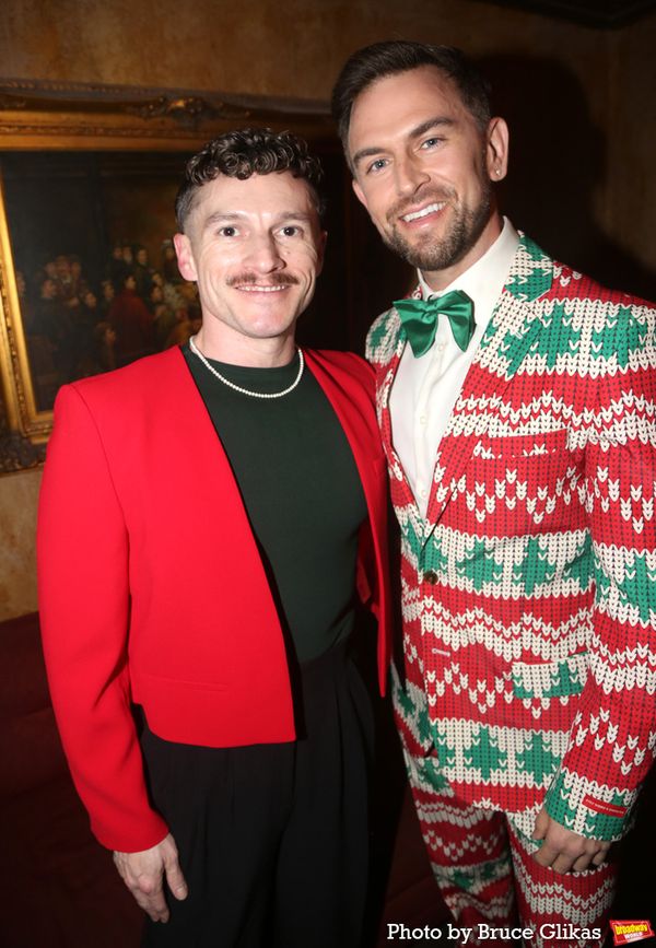 Musical Director Jesse Vargas and Daniel Reichard  Photo
