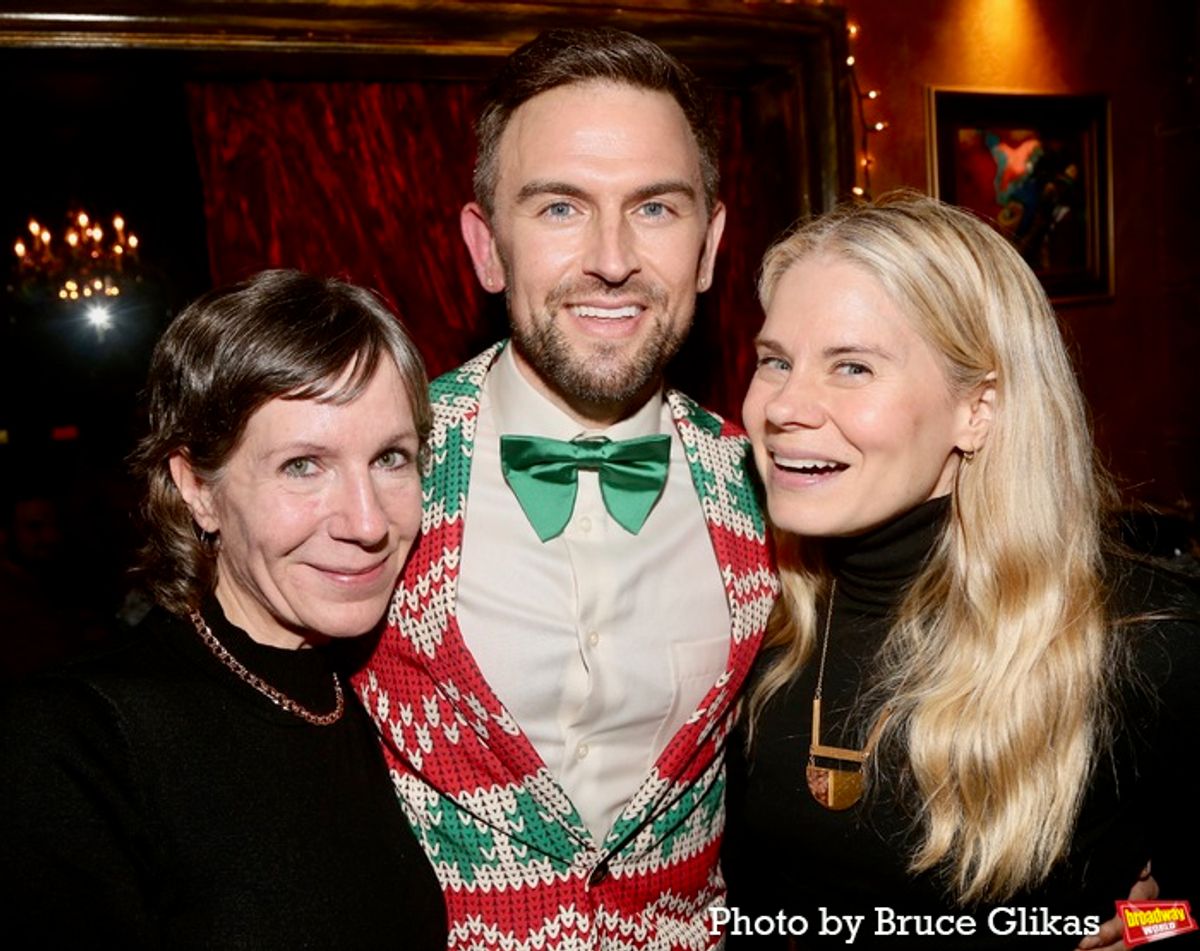 Maddy Wyatt, Daniel Reichard and Celia Keenan-Bolger at 