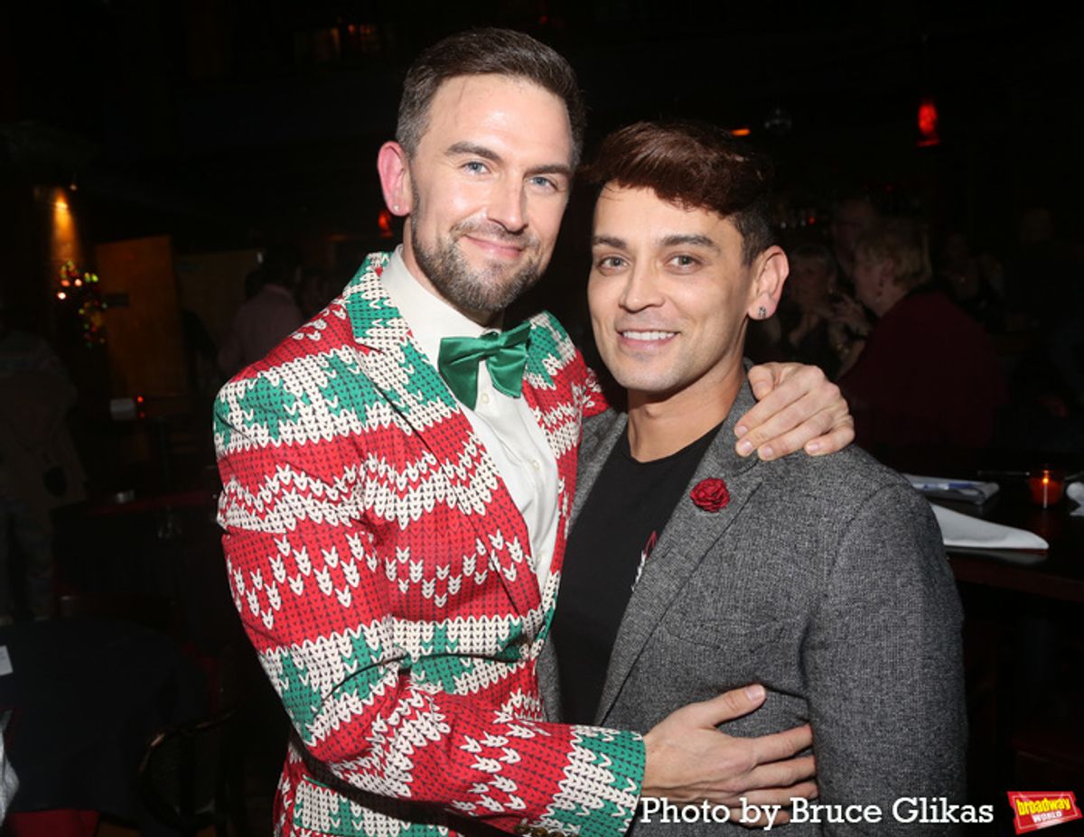 Daniel Reichard and Michael Longoria  at 