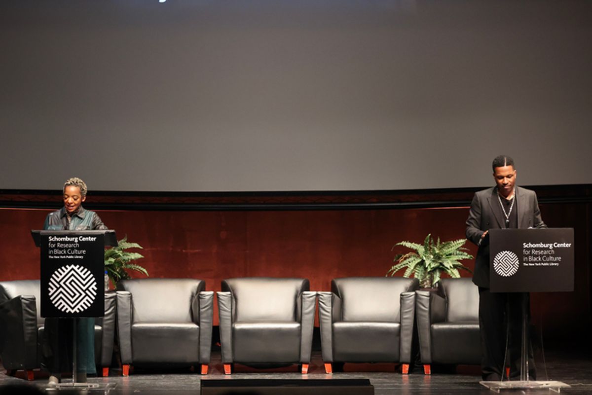 Leslie Odom, Jr., and Kara Young at 