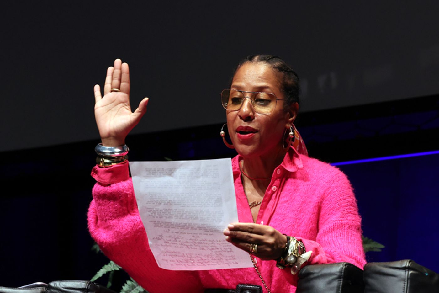 Photos: Leslie Odom, Jr., Kara Young and the Cast of PURLIE VICTORIOUS Celebrate Ossie Davis and Ruby Dee At Schomburg Center Photos: Leslie Odom, Jr., Kara Young and the Cast of PURLIE VICTORIOUS Celebrate Ossie Davis and Ruby Dee At Schomburg Center Image