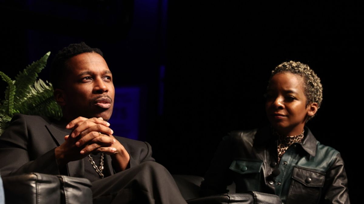 Leslie Odom, Jr., and Kara Young at 