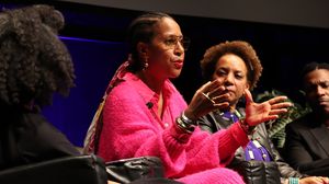 Leslie Odom, Jr., and Kara Young, cast members of the Broadway revival of Ossie Davis’s award-winning play Purlie Victorious @ BroadwayWorld Leslie Odom, Jr., and Kara Young, cast members of the Broadway revival of Ossie Davis Photo