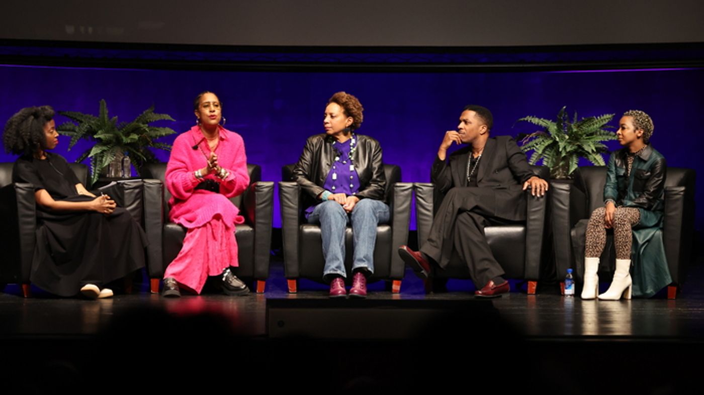 Photos: Leslie Odom, Jr., Kara Young and the Cast of PURLIE VICTORIOUS Celebrate Ossie Davis and Ruby Dee At Schomburg Center Photos: Leslie Odom, Jr., Kara Young and the Cast of PURLIE VICTORIOUS Celebrate Ossie Davis and Ruby Dee At Schomburg Center Image