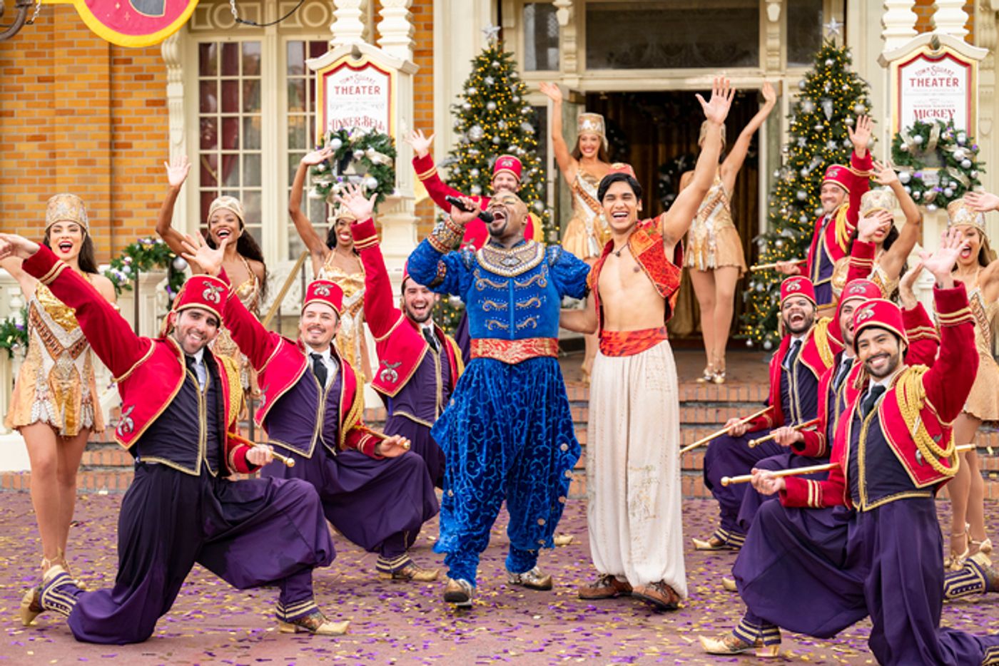 Photos: ALADDIN, Ariana DeBose & More Perform at Disney's Christmas Day Parade Photos: ALADDIN, Ariana DeBose & More Perform at Disney's Christmas Day Parade Image