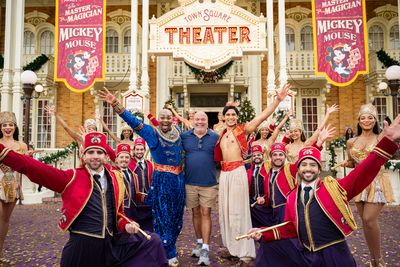 Michael James Scott, Casey Nicholaw, Adi Roy Photo