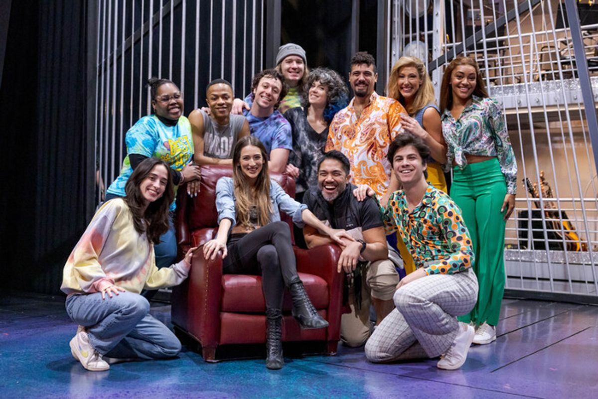 Amber Ardolino and cast at 