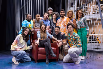 Amber Ardolino and cast Photo