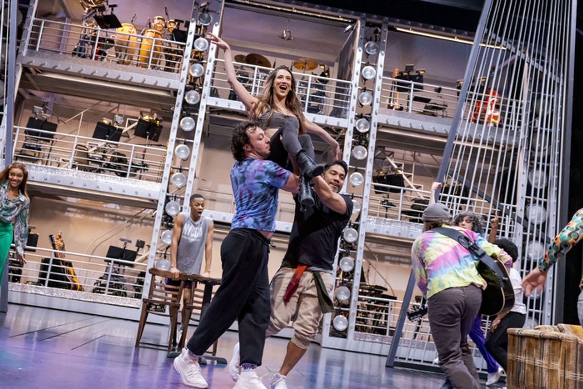 Amber Ardolino and cast at 