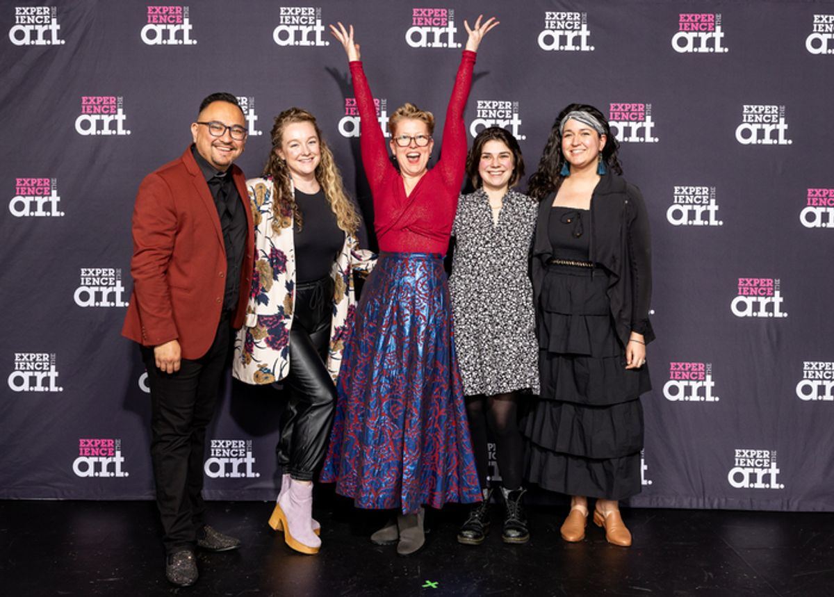 Alfredo Macias, Lauren Burke, Molly Meg Legal, Em Nafz, and Cait Agis at 