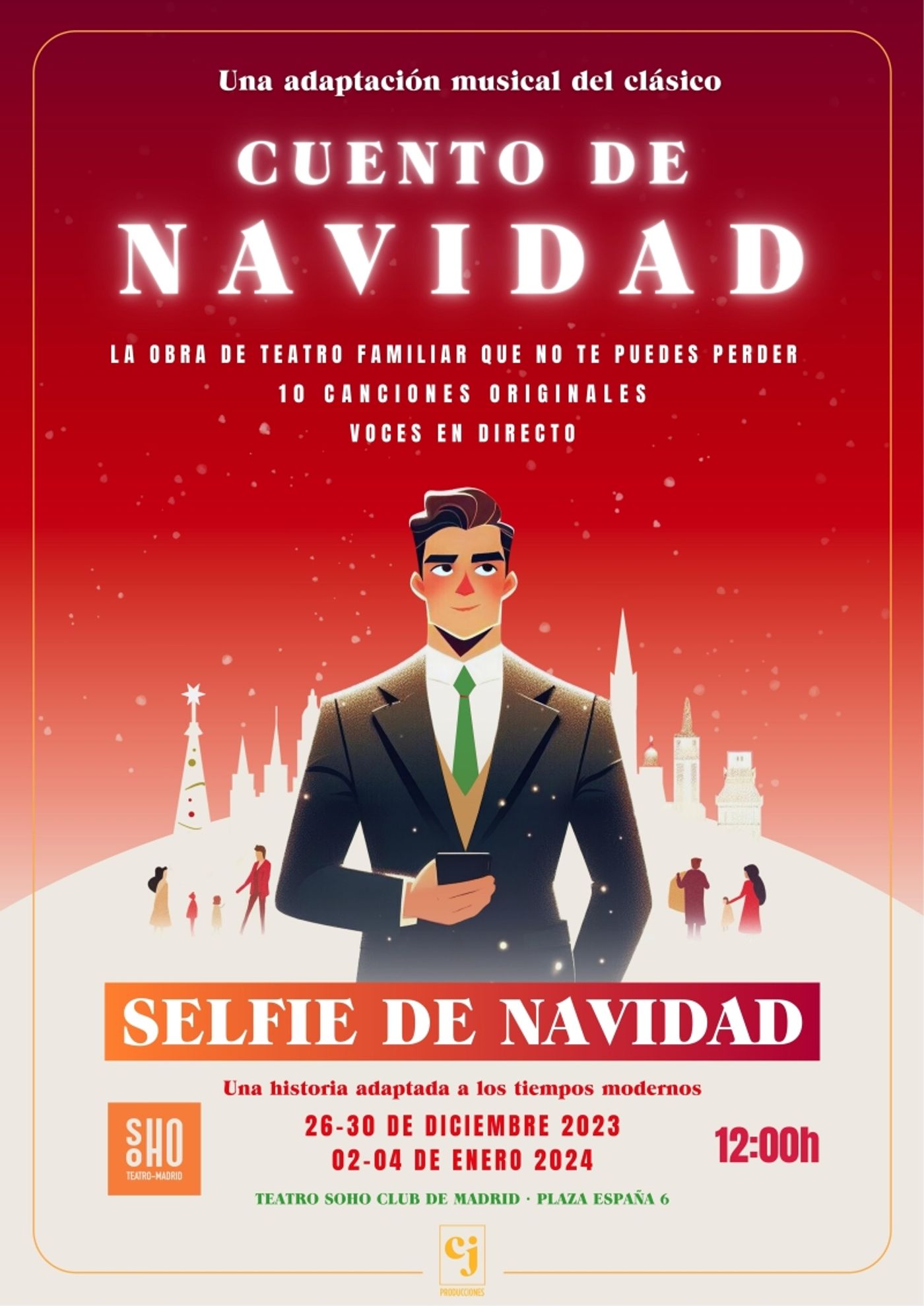 SELFIE DE NAVIDAD se representa en Madrid estas fiestas  Image