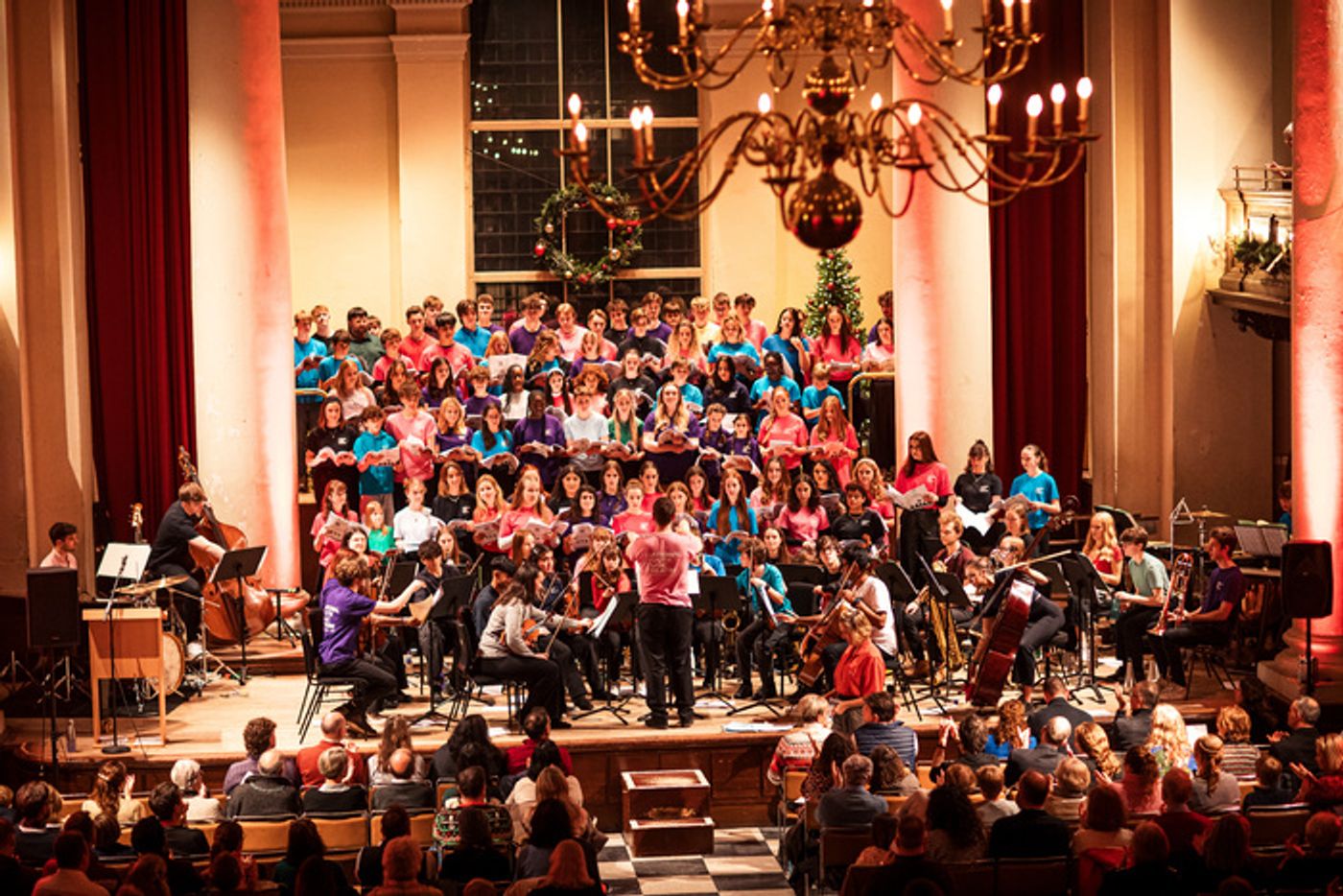 Photos: West End Stars Join National Youth Music Theatre For A Christmas Celebration  Image