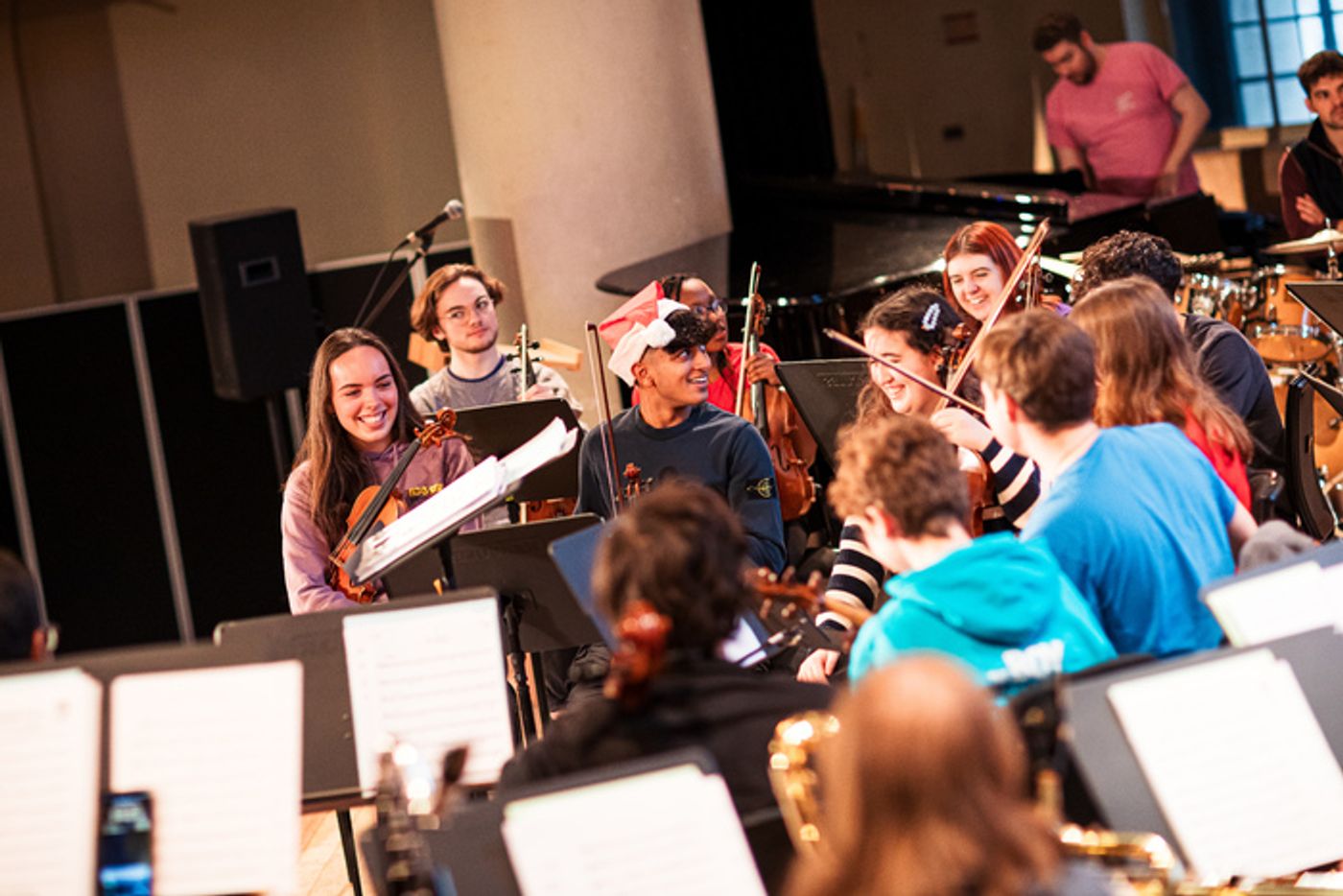 Photos: West End Stars Join National Youth Music Theatre For A Christmas Celebration  Image