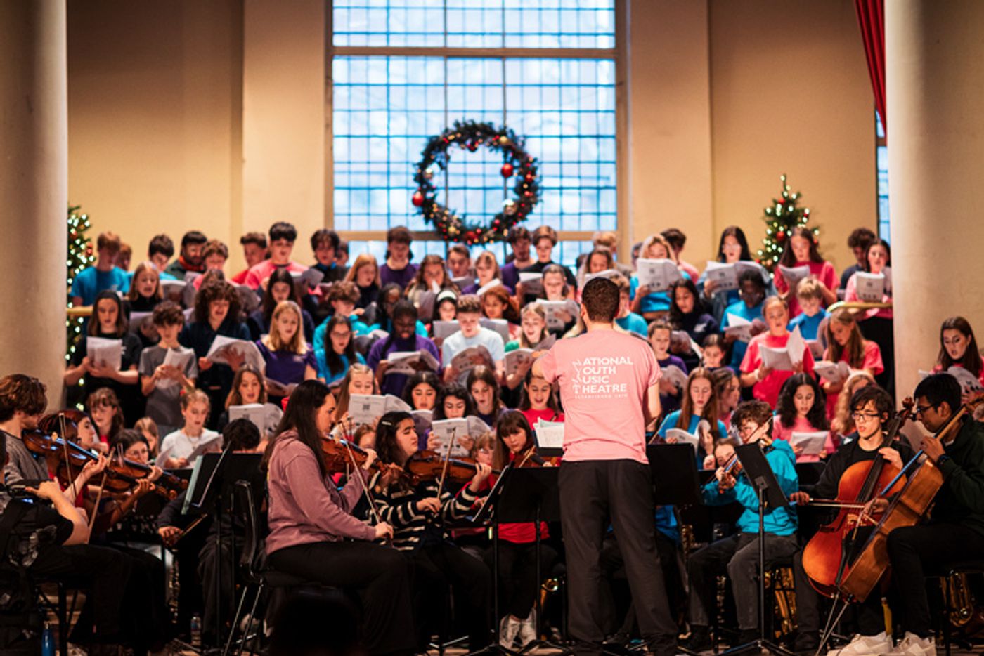 Photos: West End Stars Join National Youth Music Theatre For A Christmas Celebration  Image