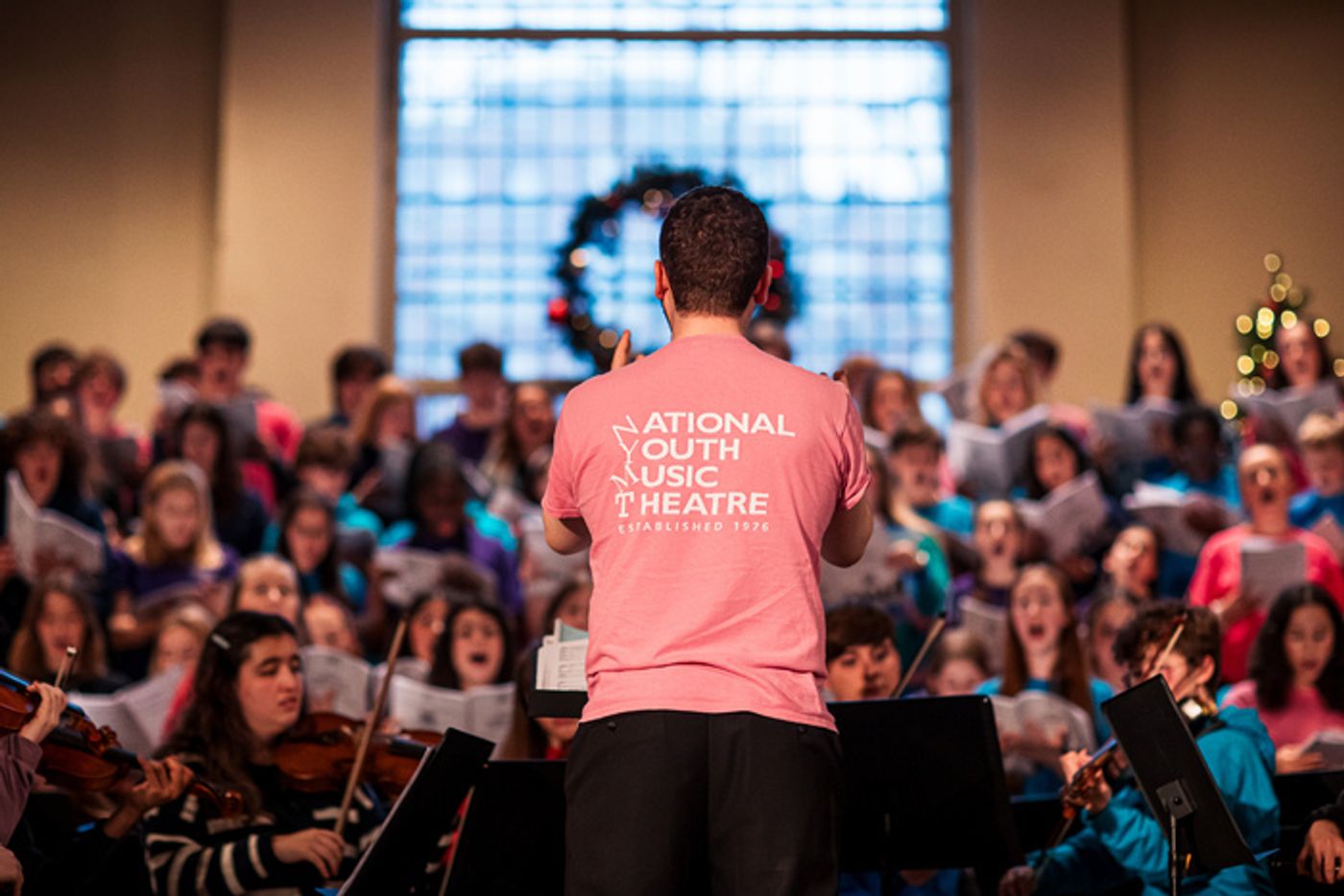 Photos: West End Stars Join National Youth Music Theatre For A Christmas Celebration  Image