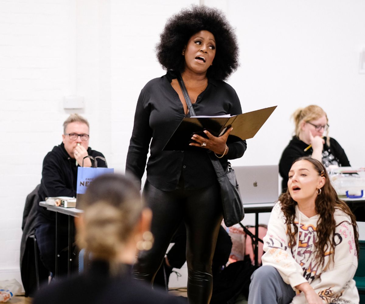 Gary Lloyd, Maiya Quansah-Breed, Mica Paris and Carly Burns at 