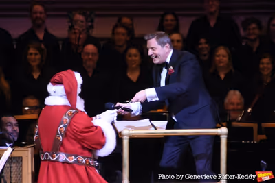 Santa Claus and Steven Reineke Photo