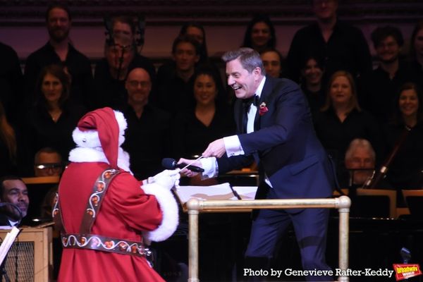Santa Claus and Steven Reineke Photo