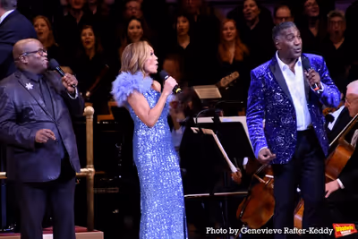 Pastor Bobby Lewis, Vanessa Williams and Norm Lewis Photo