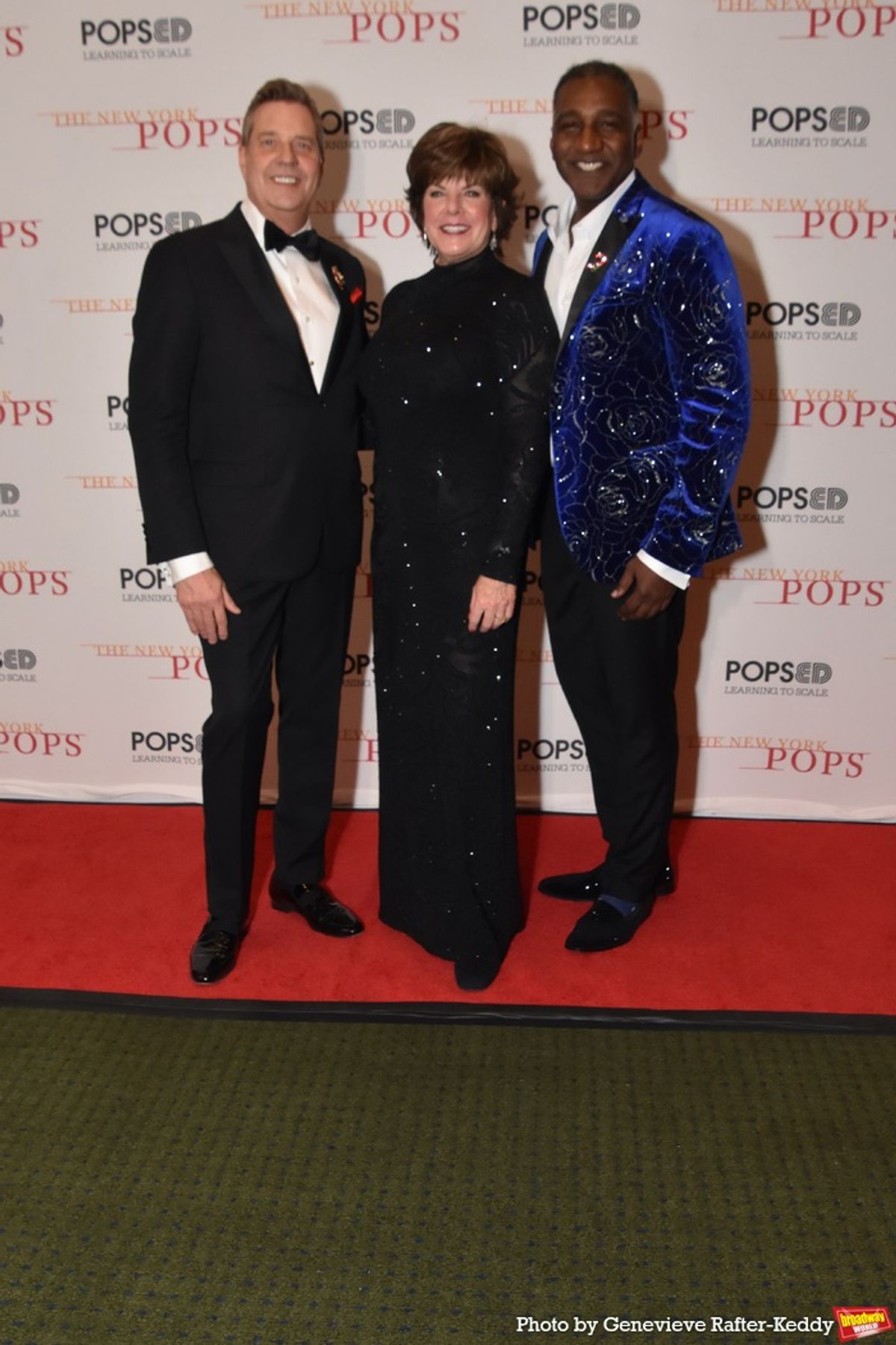 Steven Reineke, Ruthanne Ruzika and Norm Lewis at 