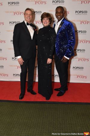 Steven Reineke, Ruthanne Ruzika and Norm Lewis Photo
