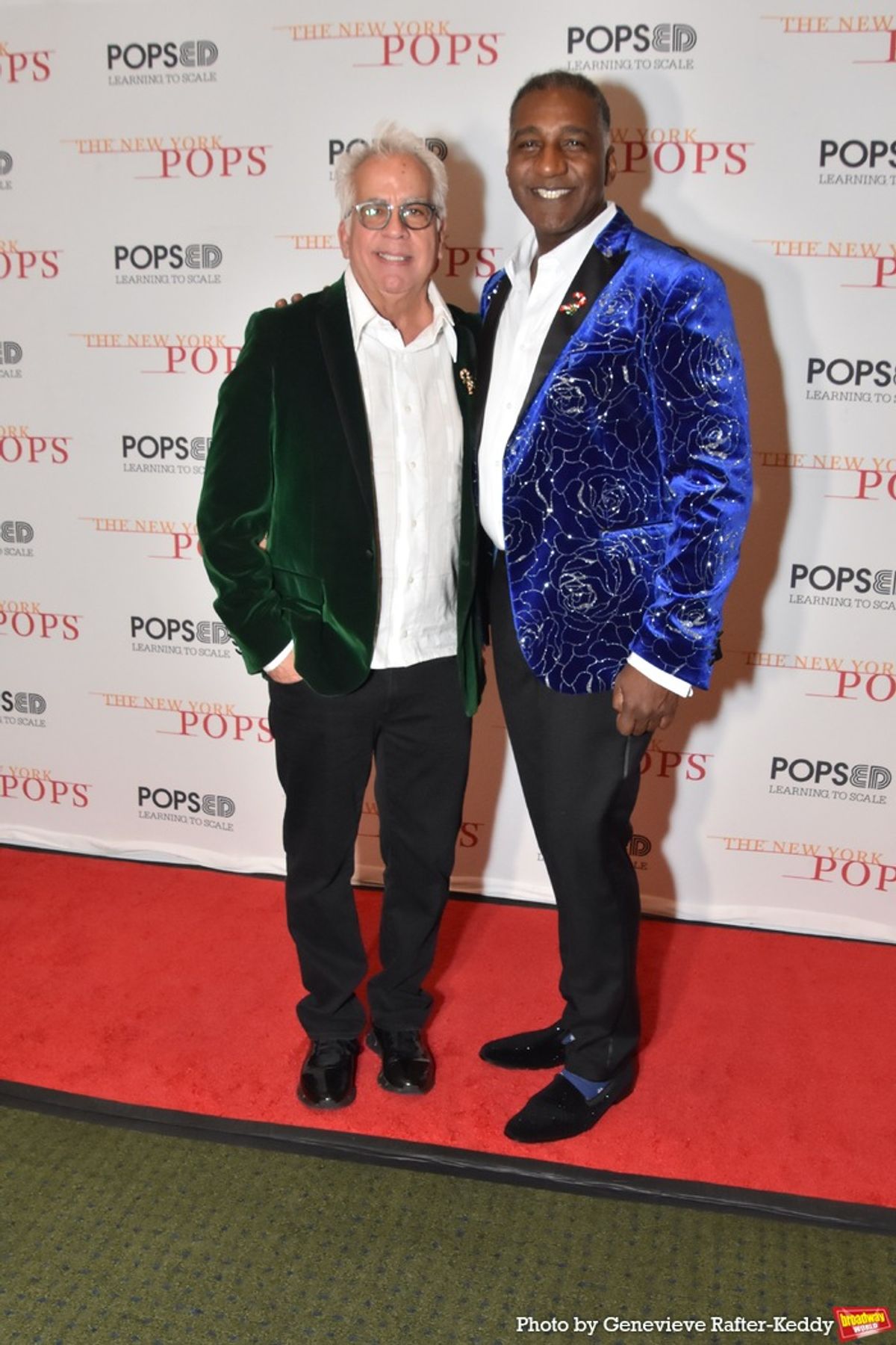 Richard Jay-Alexander and Norm Lewis at 