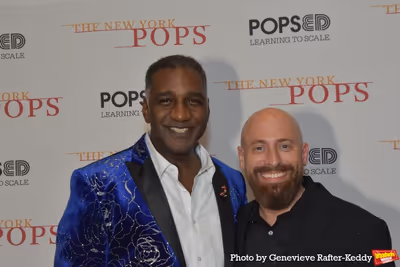  Norm Lewis and Jeremy Katz Photo
