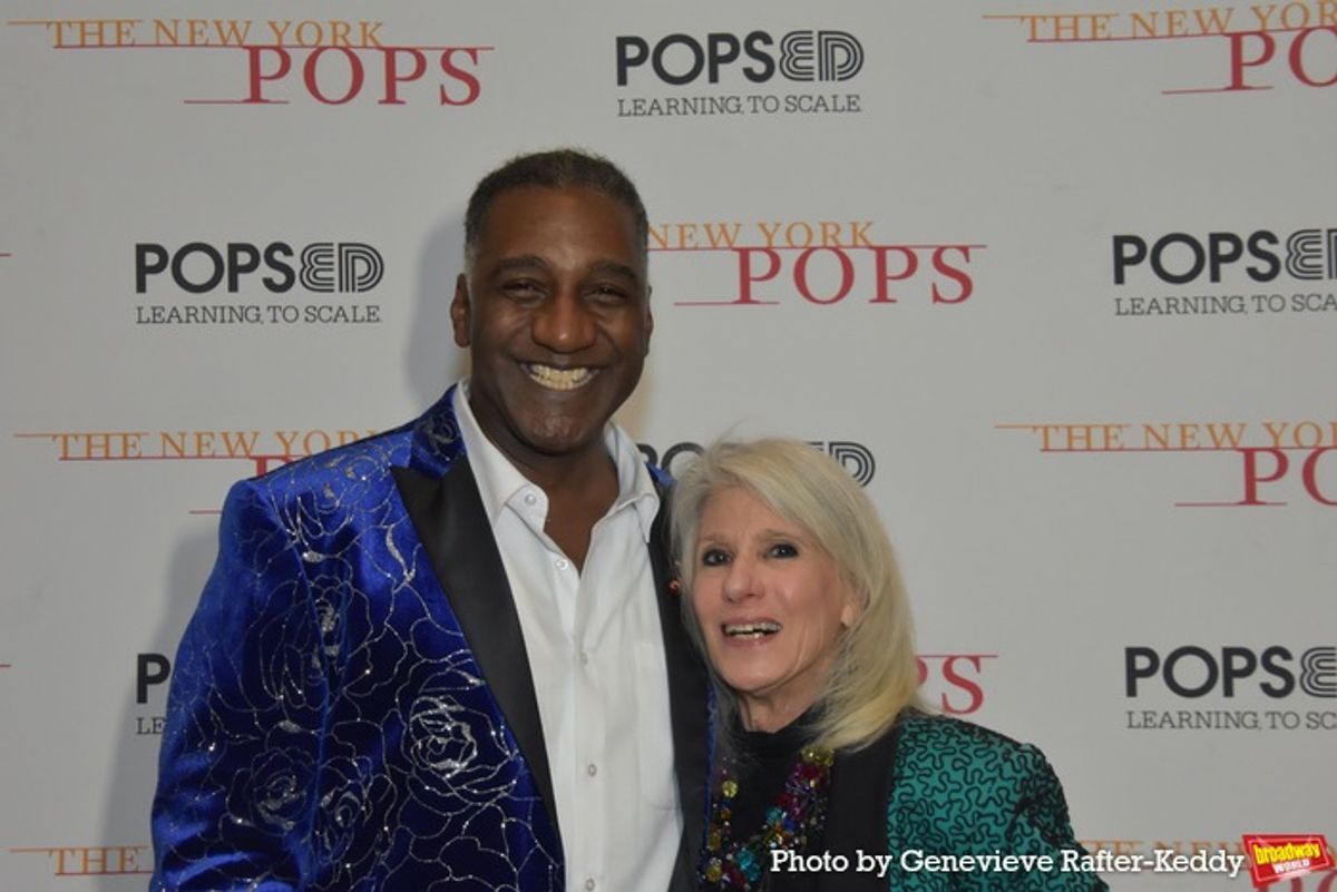  Norm Lewis and Jamie deRoy at 
