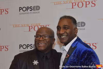 Pastor Bobby Lewis and Norm Lewis Photo