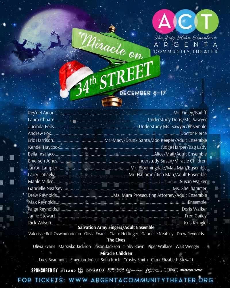 Review: MIRACLE ON 34TH STREET at Argenta Community Theatre  Image