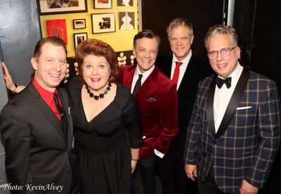 Daniel Glass, Klea Blackhurst, Jim Caruso, Steve Doyle, Billy Stritch Photo