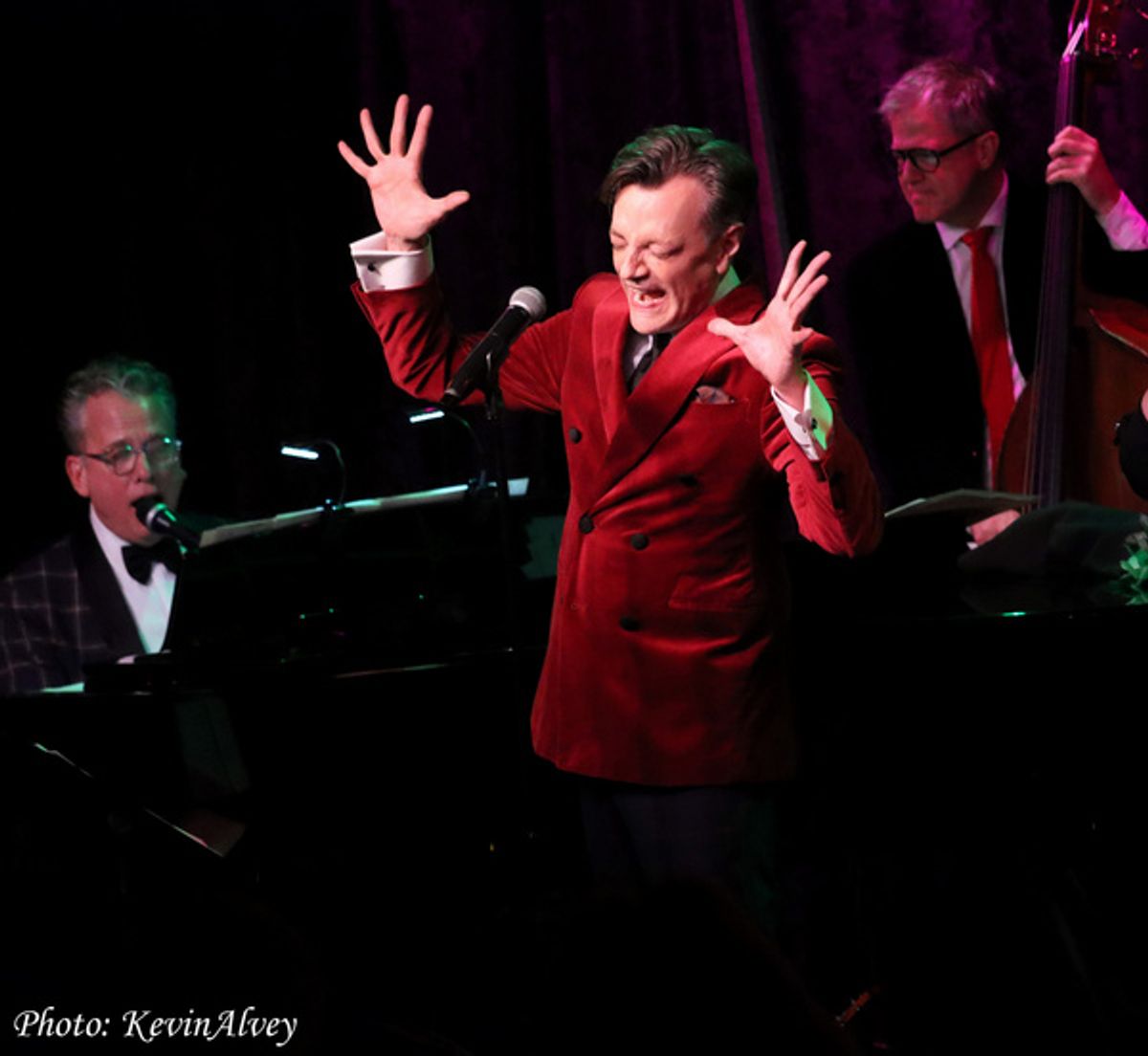 Billy Stritch, Jim Caruso, Steve Doyle at 