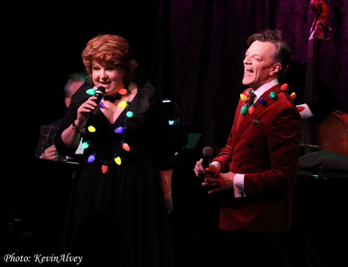 Klea Blackhurst, Jim Caruso at 