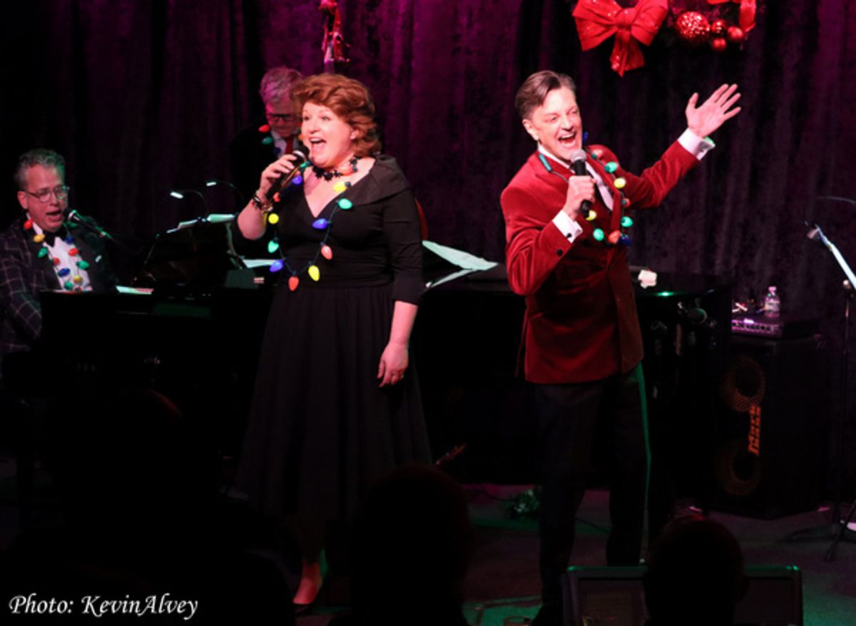 Billy Stritch, Klea Blackhurst, Jim Caruso at 