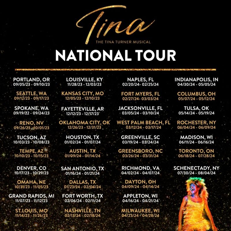 Review: TINA TURNER MUSICAL at Walton Arts Center brings the essence of the Queen of Rock to NWA Review: TINA TURNER MUSICAL at Walton Arts Center brings the essence of the Queen of Rock to NWA Image