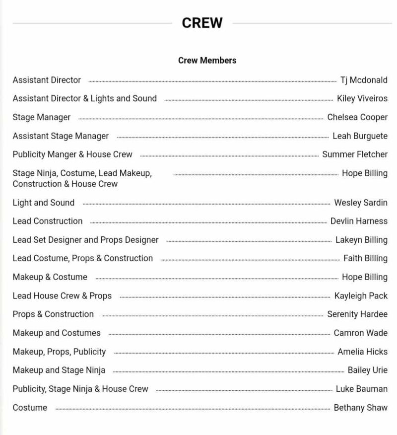 Review: EURYDICE at Morrilton High School Review: EURYDICE at Morrilton High School Image