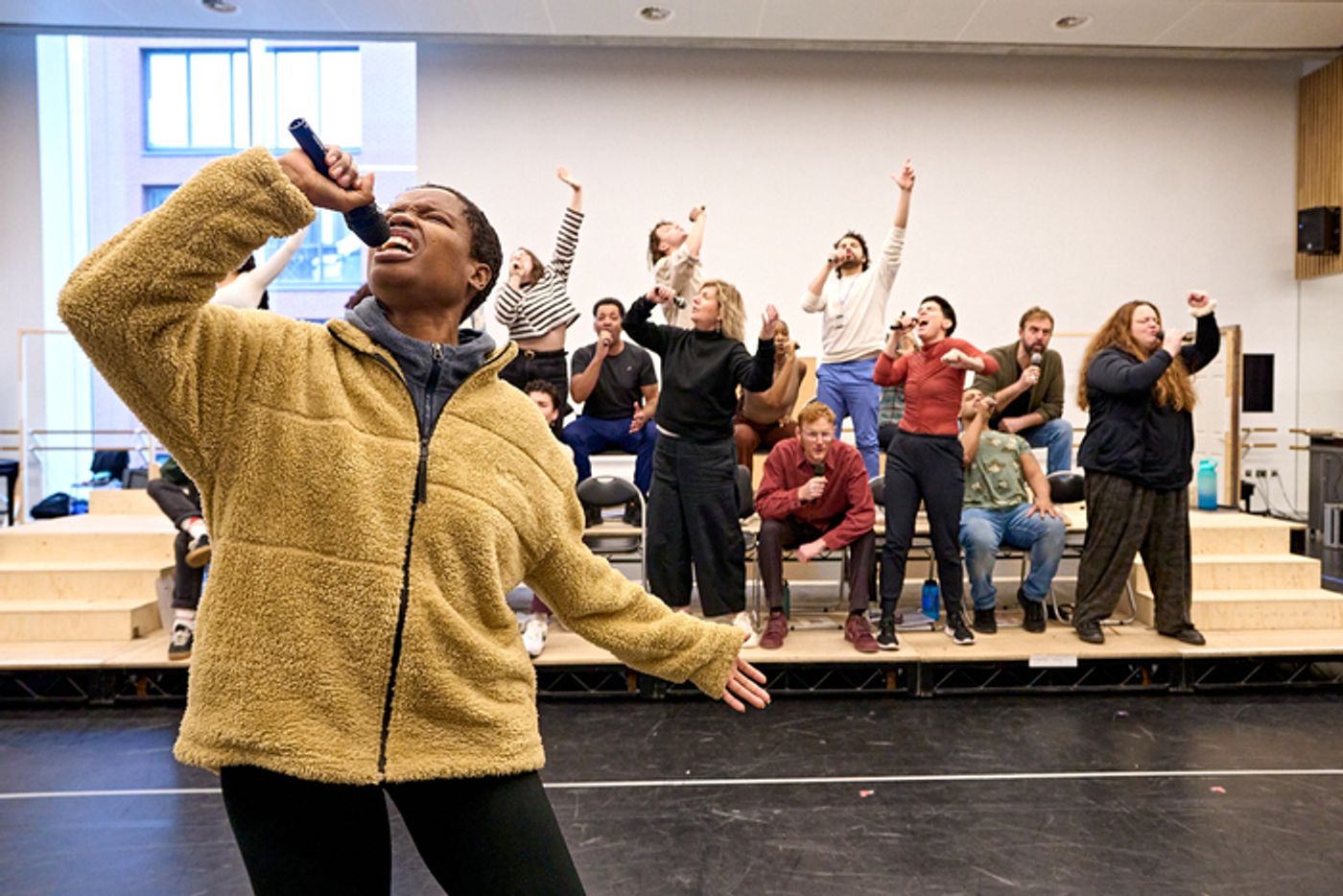 Photos: Inside Rehearsals for JUST FOR ONE DAY at The Old Vic  Image