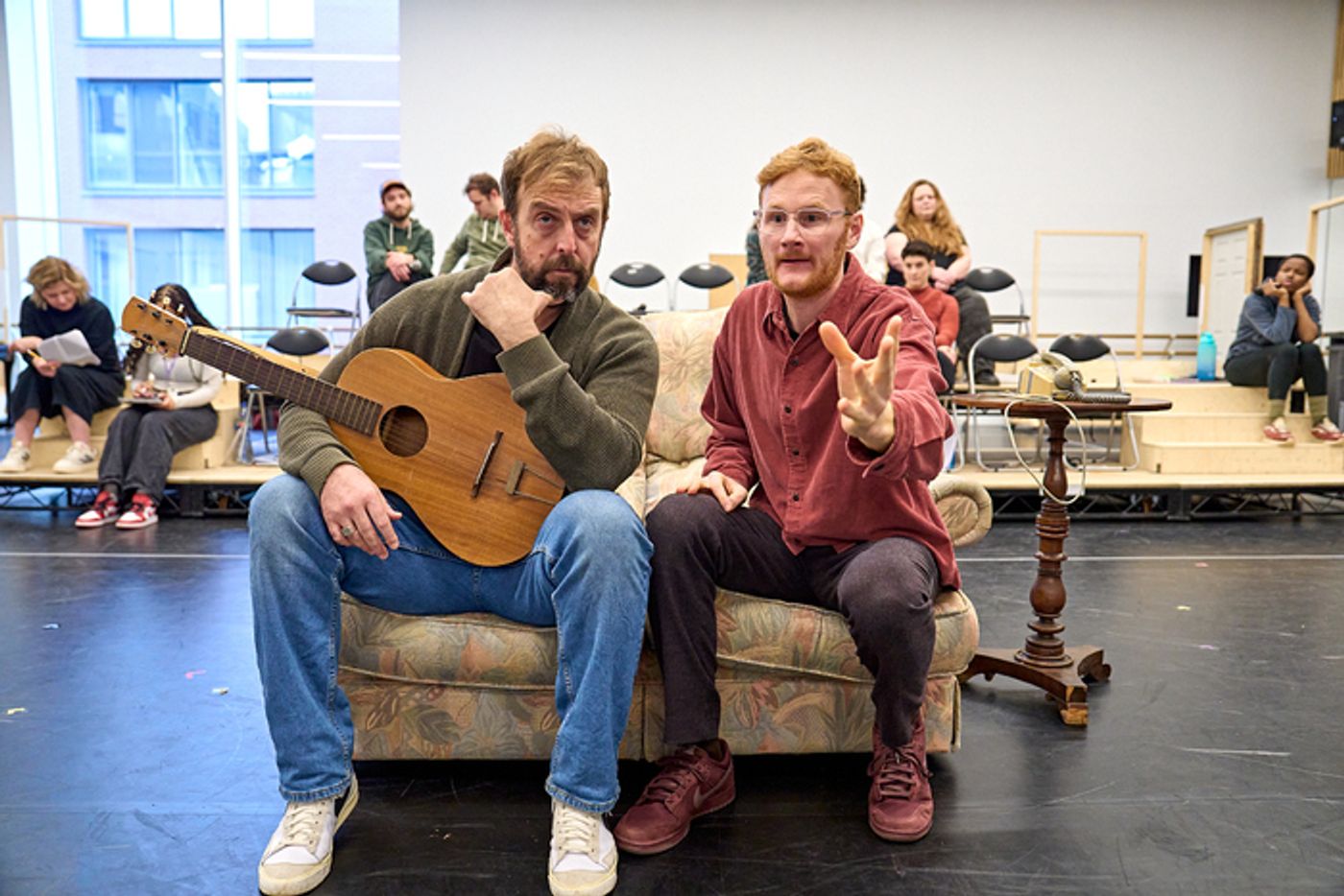 Photos: Inside Rehearsals for JUST FOR ONE DAY at The Old Vic  Image