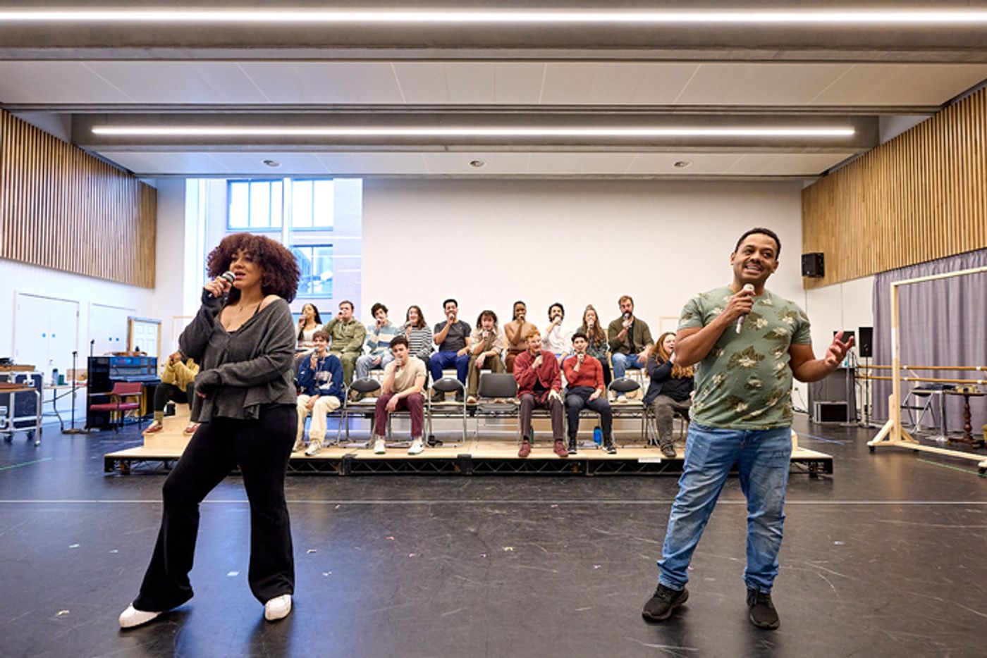 Photos: Inside Rehearsals for JUST FOR ONE DAY at The Old Vic  Image