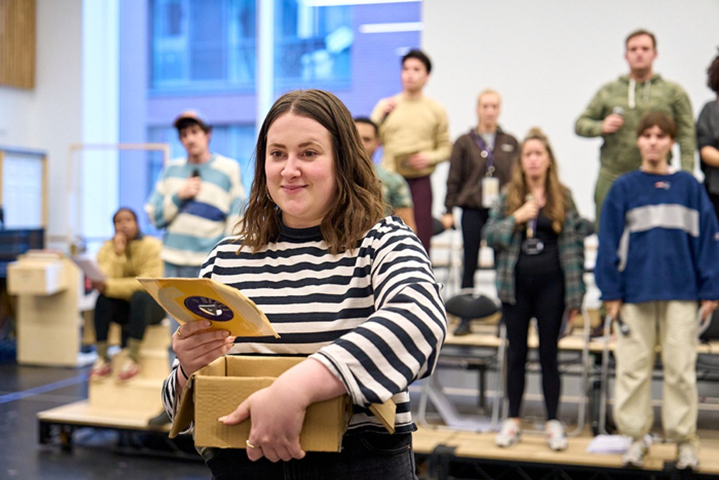 Photos: Inside Rehearsals for JUST FOR ONE DAY at The Old Vic  Image
