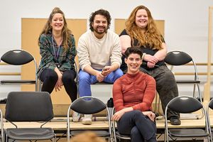 Julie Atherton, James Hameed, Kerry Enright, Freddie Love @ BroadwayWorld Julie Atherton, James Hameed, Kerry Enright, Freddie Love Photo